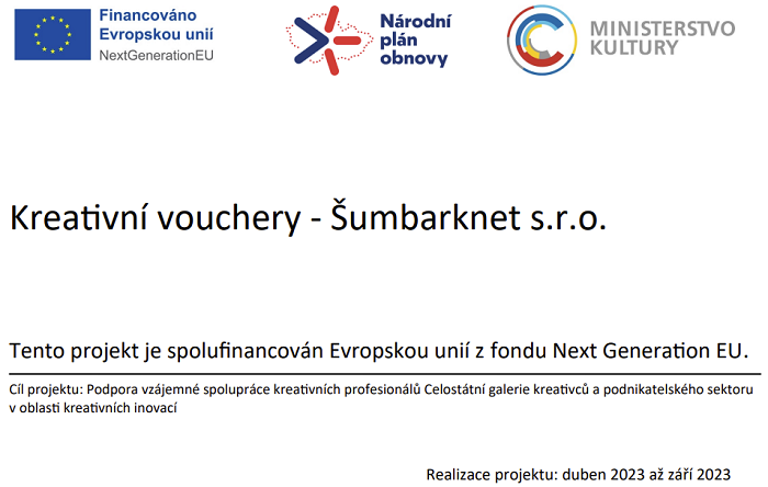 Kreativní vouchery Šumbarknet s.r.o.